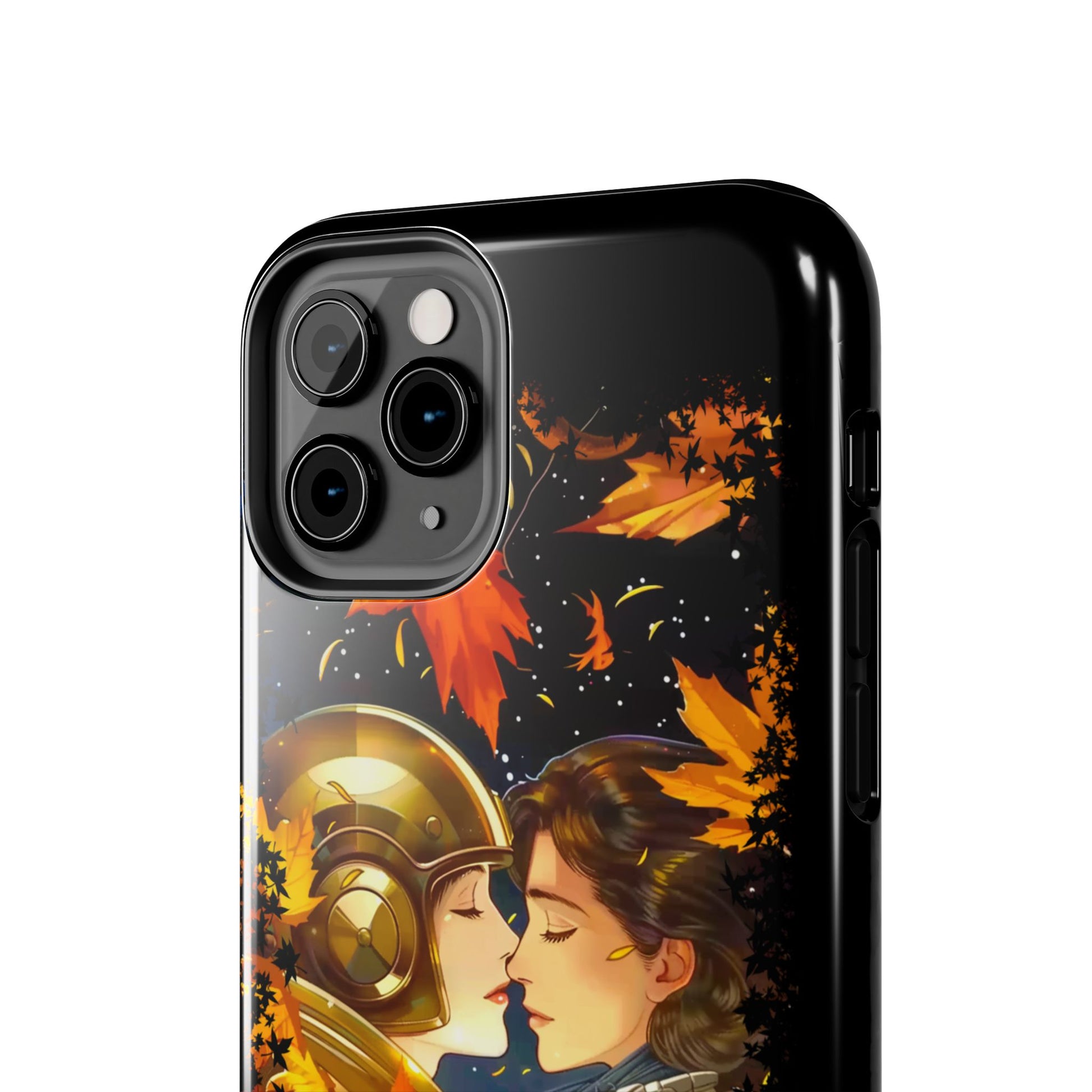 Tattooed Balloon, Unique Phone Covers, Mad Love Design, Autumn Vibes, Romantic Quotes Tough Phone Cases for Her | Fall Accessories, Couple Gifts,