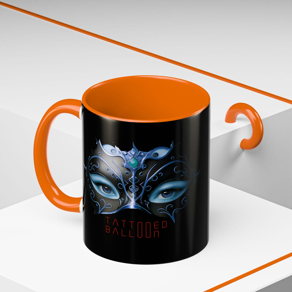 "Judith Darling" Mystical Masquerade Coffee Mug from Tattooed Balloon