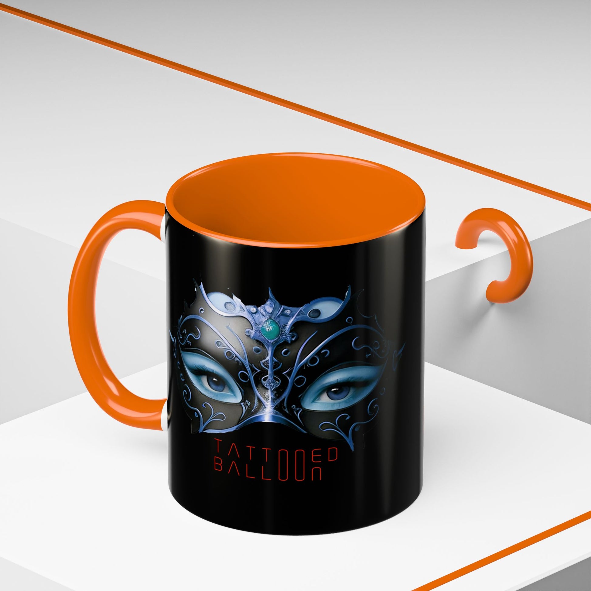 "Judith Darling" Mystical Masquerade Coffee Mug from Tattooed Balloon