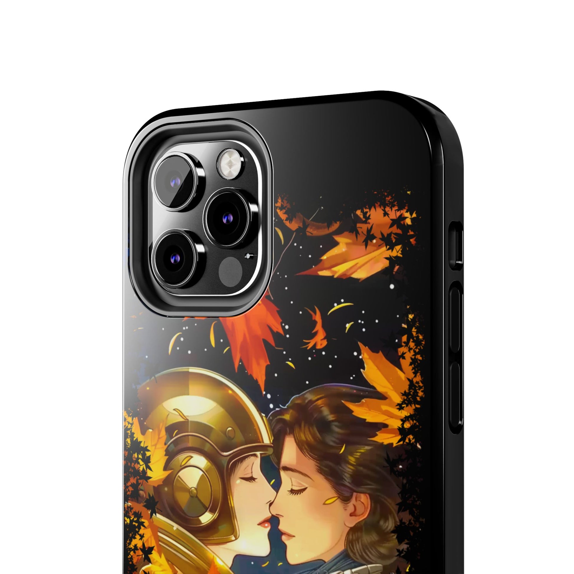 Tattooed Balloon, Unique Phone Covers, Mad Love Design, Autumn Vibes, Romantic Quotes Tough Phone Cases for Her | Fall Accessories, Couple Gifts,