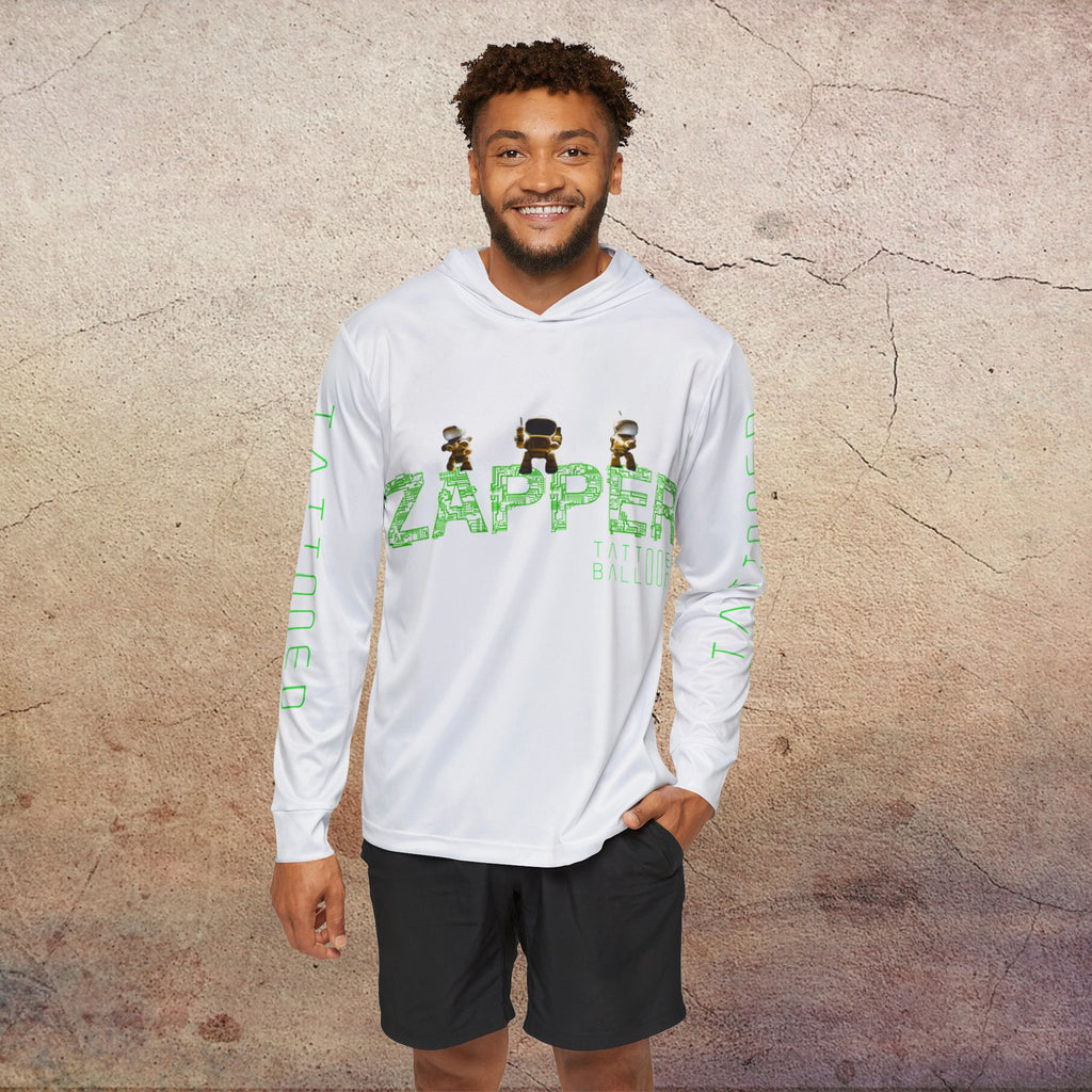 Warmup With "Zapper" Hoodie - Perfect for Gym, Casual Wear, Sports Events, Gifts, Streetwear, Fitness Enthusiasts