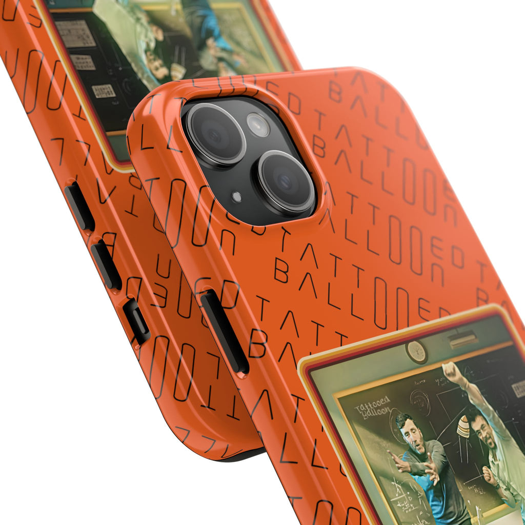 Hypersonic By Tattooed Balloon Now in the Palm of you hand!, Unique Phone Cover Orange
