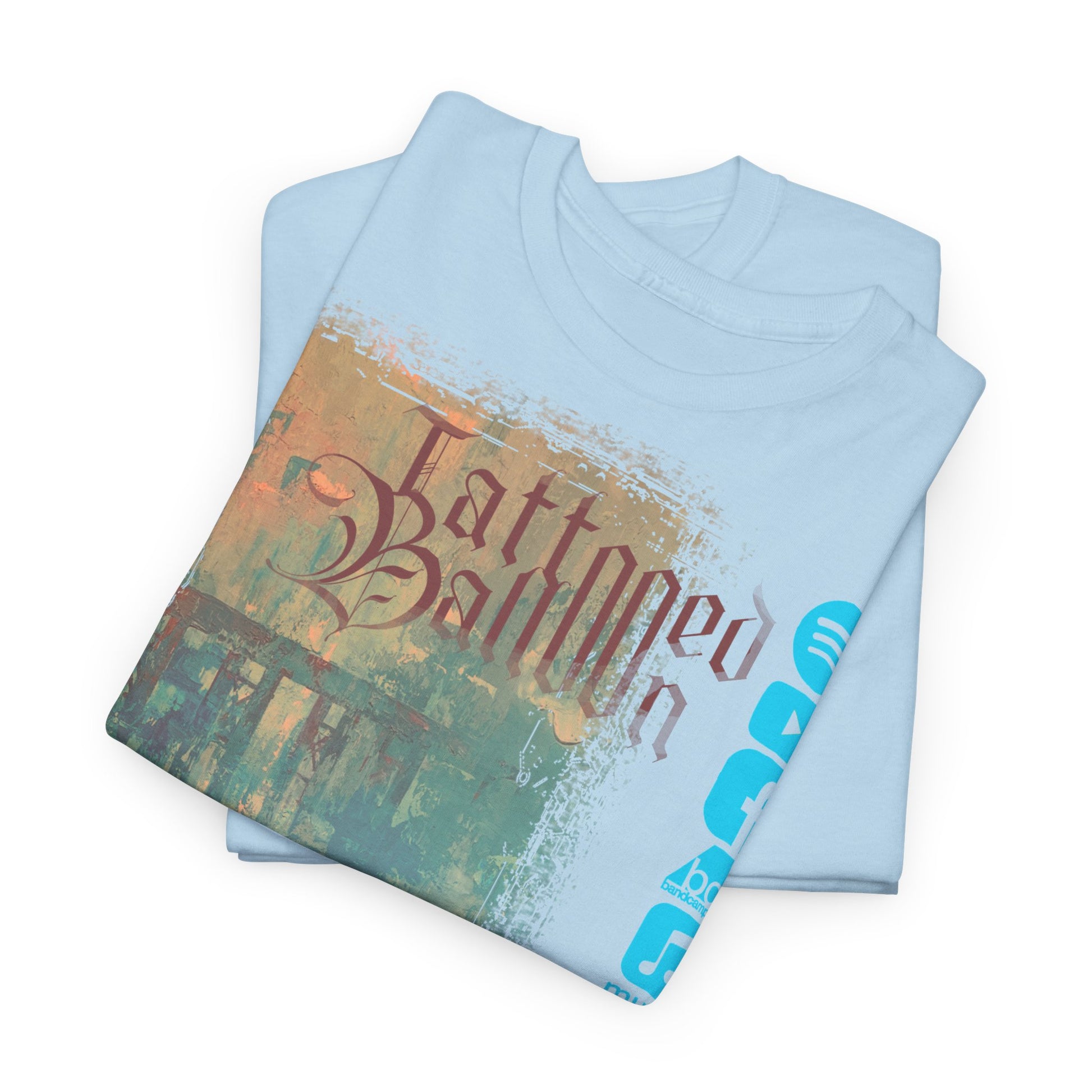 "Through The Clouds" Album Tee by Tattooed Balloon, Festival Apparel