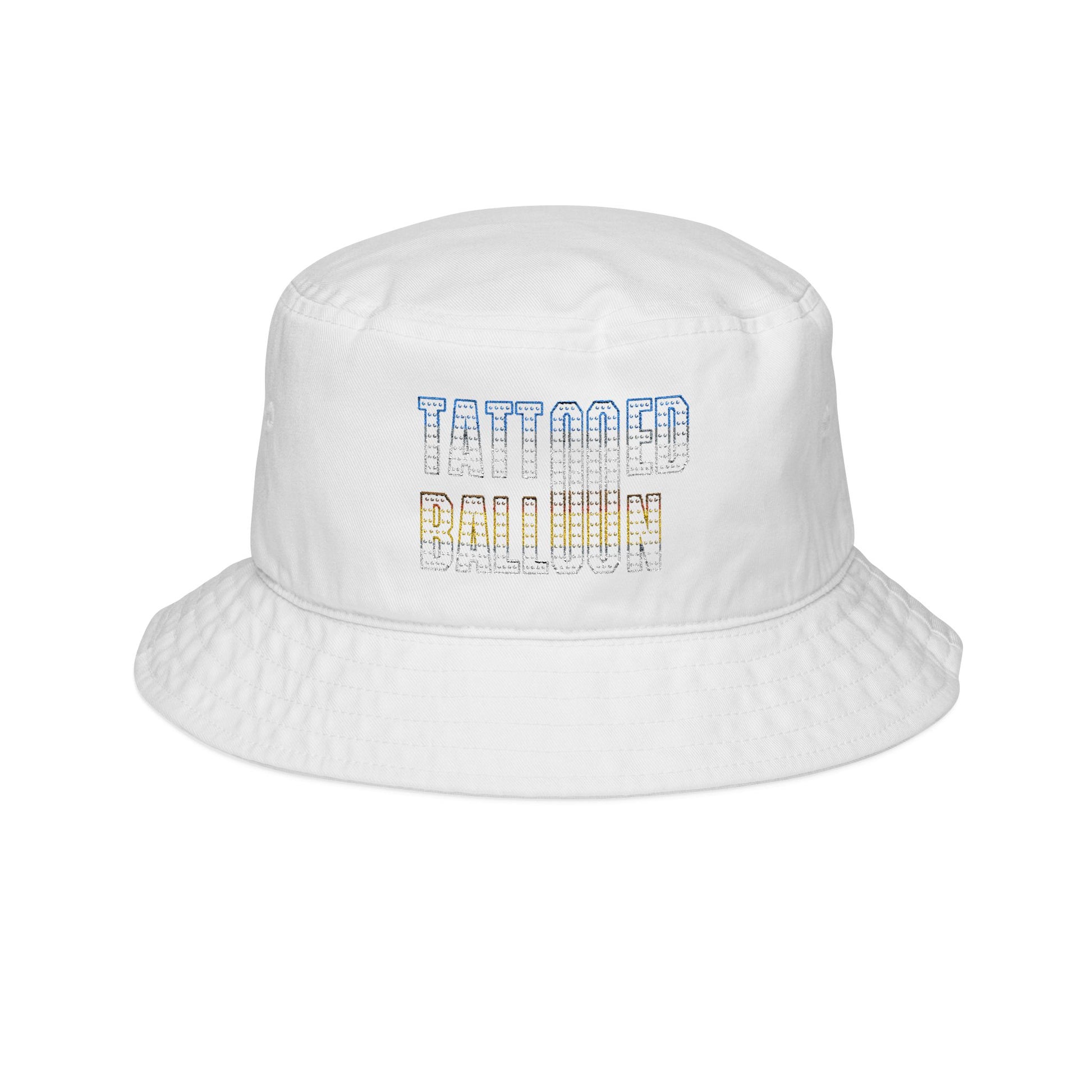 Tattooed Balloon's Embroidered Hat - Casual Summer, Him/Her, Festival Headwear.