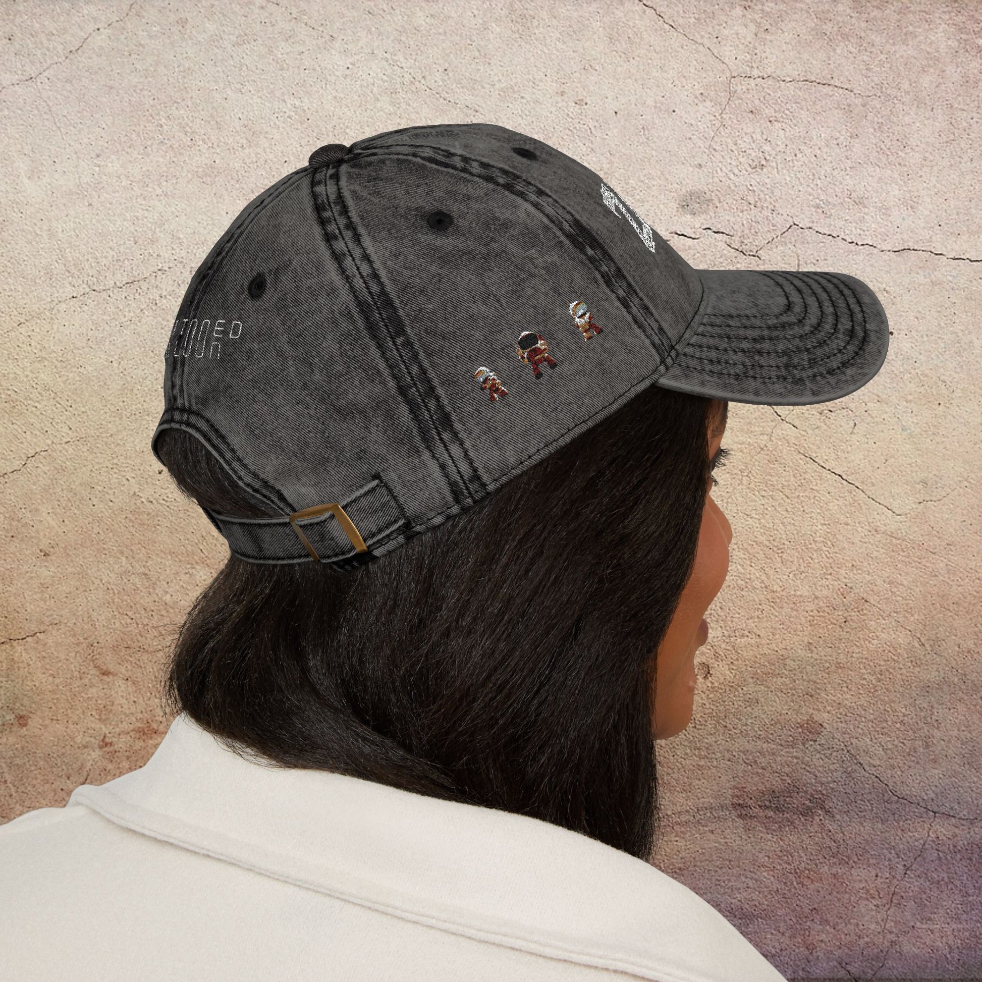 "Zapper" Vintage Embroidered Cap, Retro Hat for Casual Style, Dad Hat, Gift for Music Lovers, Vintage Fashion Accessory