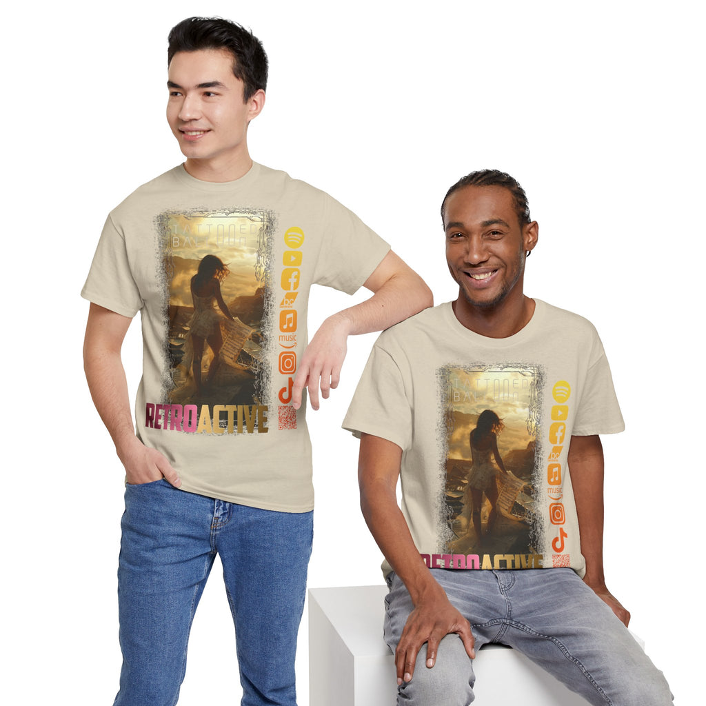 Retro-Active Tee by Tattooed Balloon, Festival Apparel