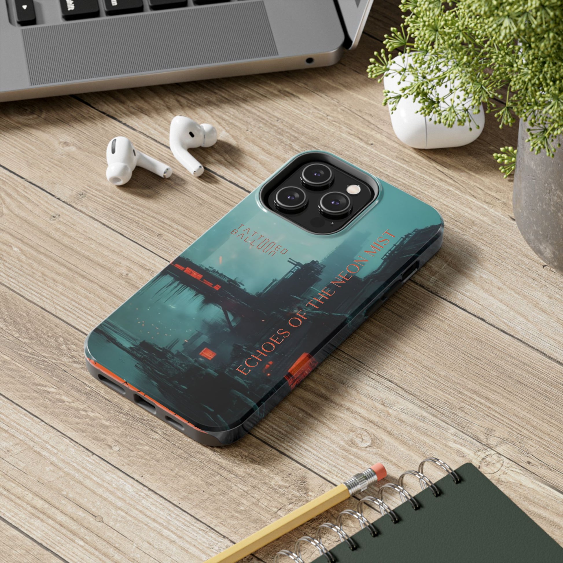 Echoes of the Neon Mist, Now in the Palm of you hand!, Unique Phone Cover