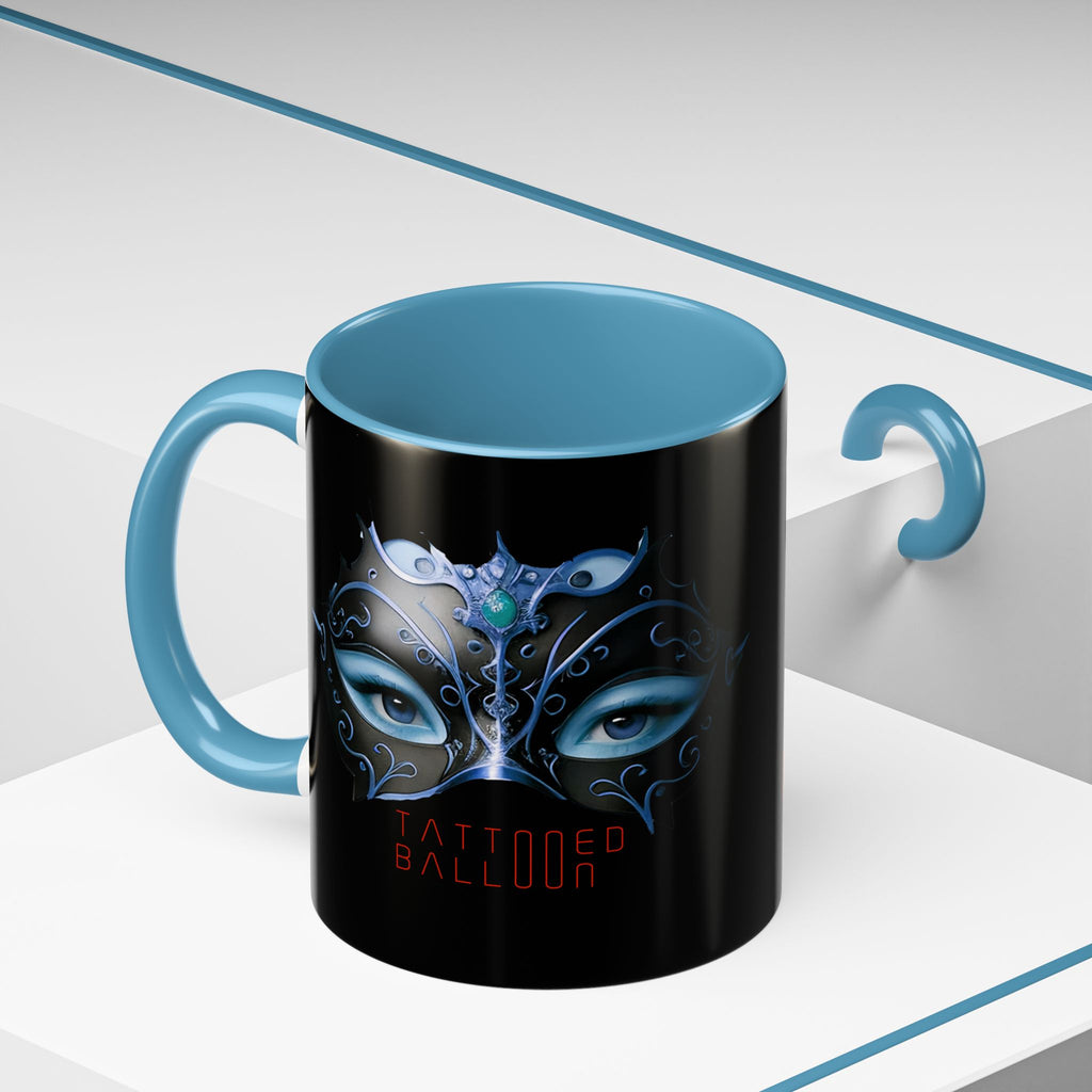"Judith Darling" Mystical Masquerade Coffee Mug from Tattooed Balloon