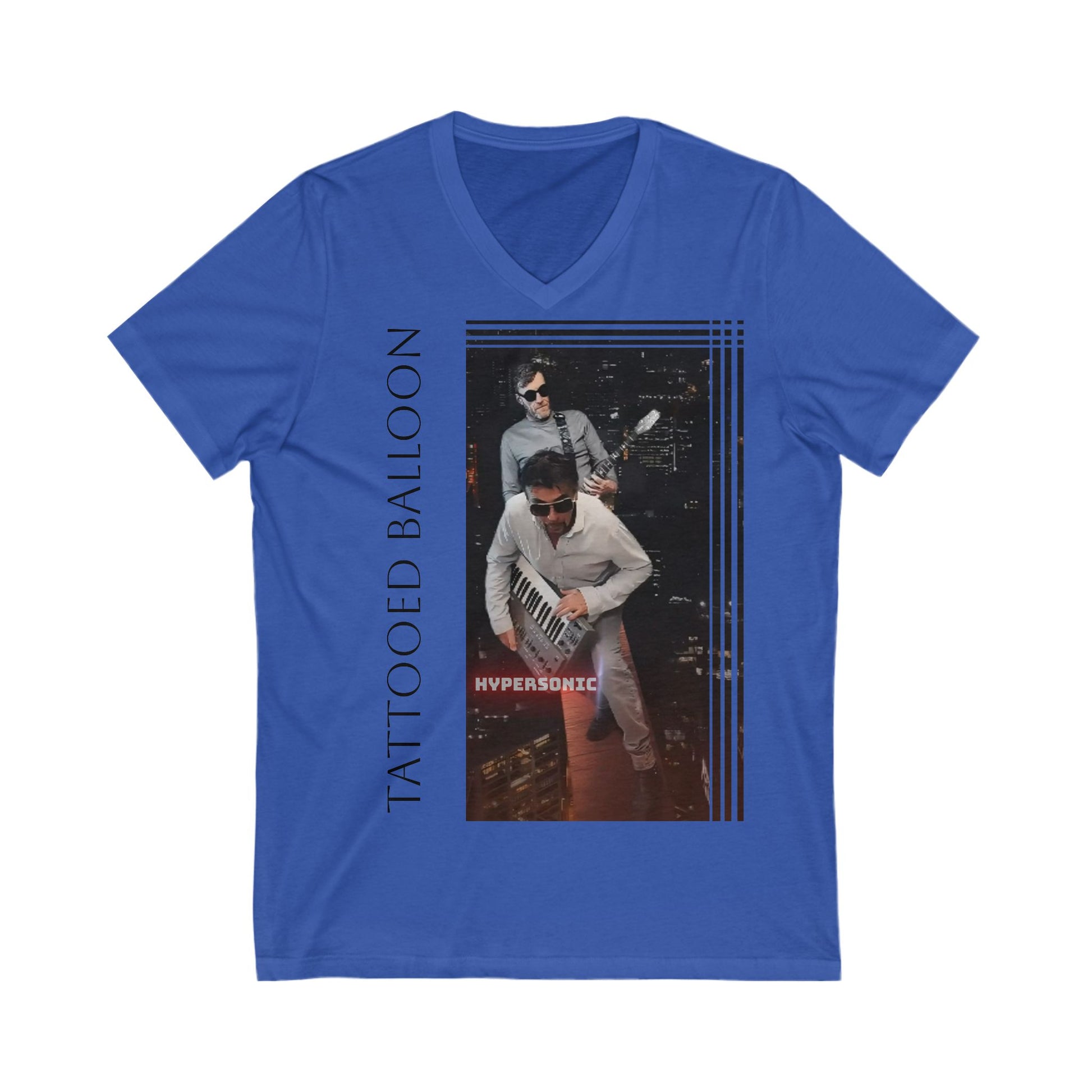 "Hypersonic" T-Shirt from Sonic Duo Tattooed Balloon. (Coloured Edition)