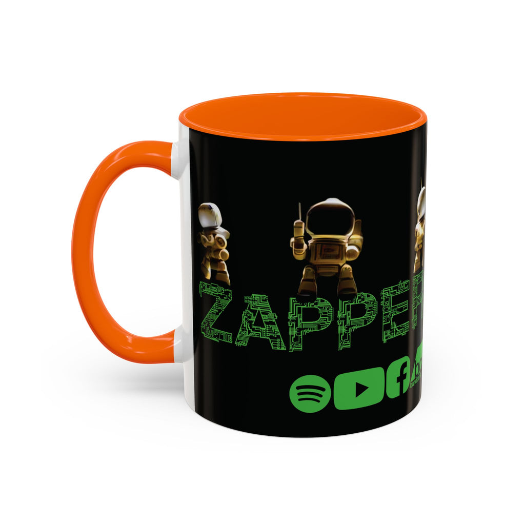 "Zapper" by Tattooed Balloon,  Accent Coffee Mug for TB Lovers