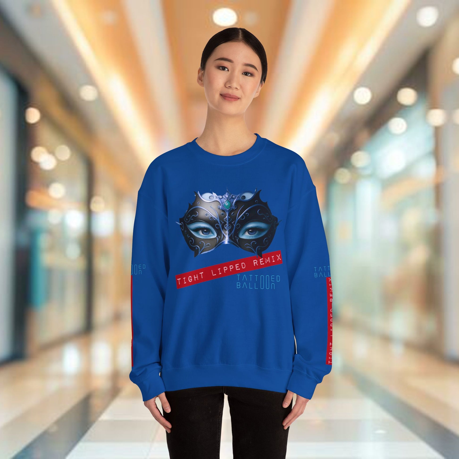 Judith Darling now here as a Mystical Graphic Crewneck Sweatshirt, Unique Unisex Pullover, Streetwear Fashion, Gift for Art Lovers, Statement Piece, Cozy Everyday Wear