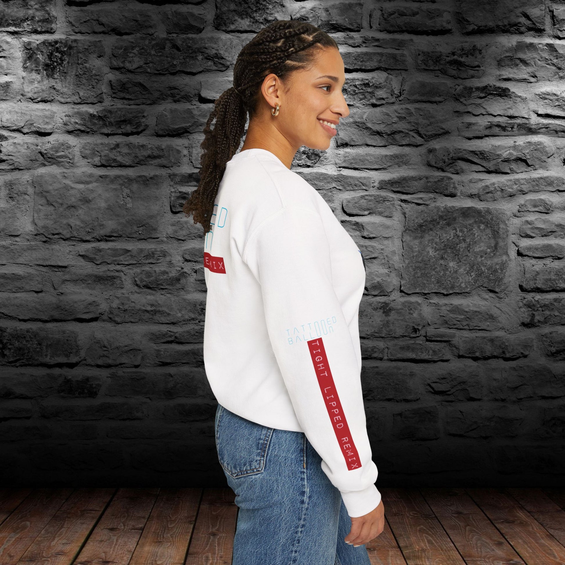 Judith Darling now here as a Mystical Graphic Crewneck Sweatshirt, Unique Unisex Pullover, Streetwear Fashion, Gift for Art Lovers, Statement Piece, Cozy Everyday Wear