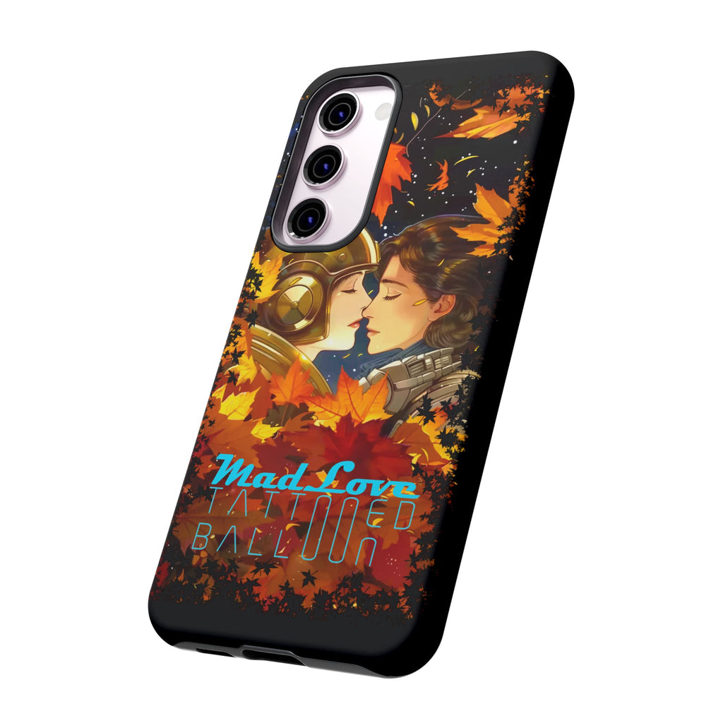 "Mad Love" Phone Case, Fall Themed Phone Accessory, Cute Couple Protector, Seasonal Tech Accessories, Gift for Him or Her