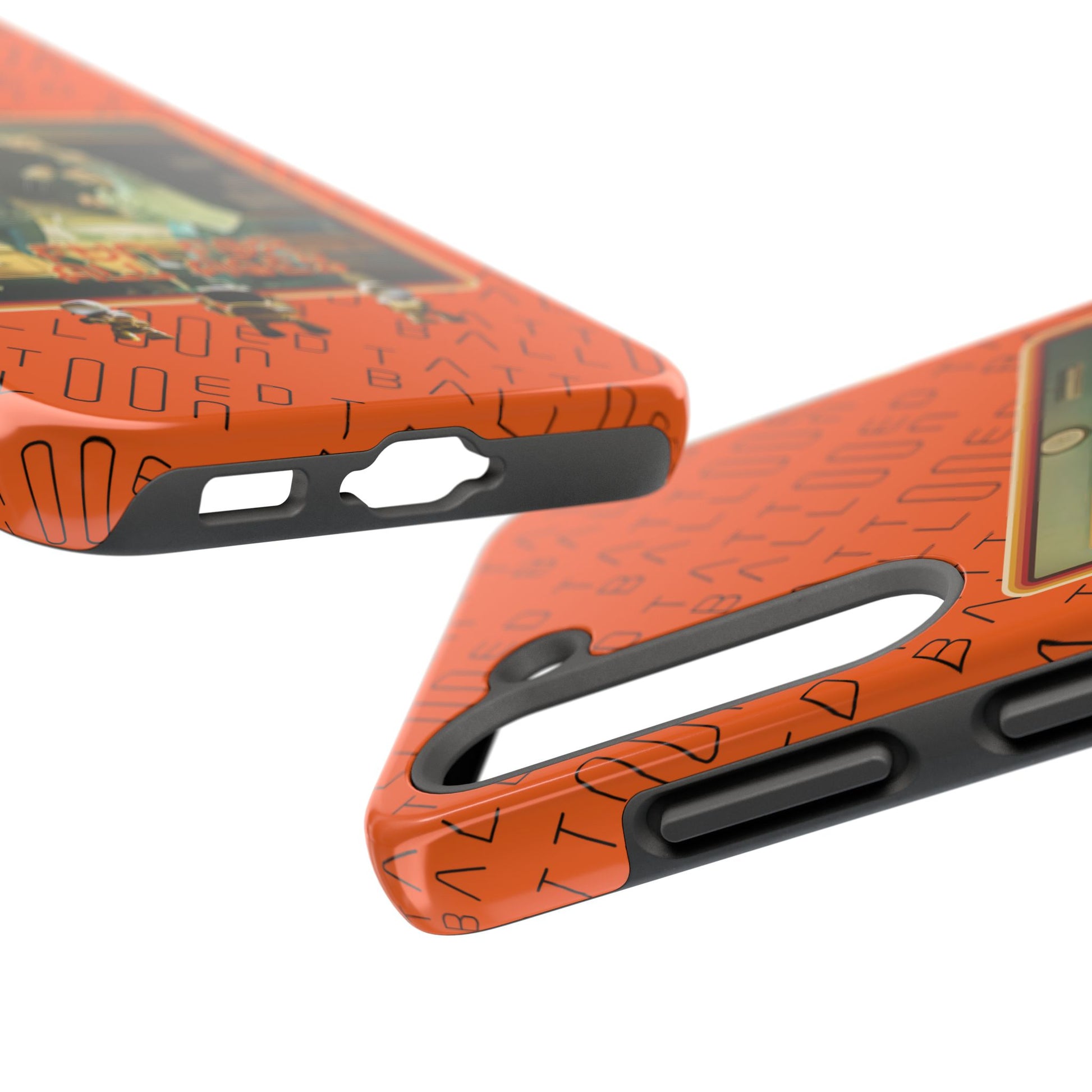 Hypersonic By Tattooed Balloon Now in the Palm of you hand!, Unique Phone Cover Orange