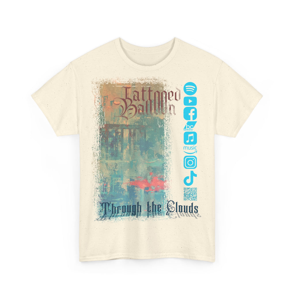 "Through The Clouds" Album Tee by Tattooed Balloon, Festival Apparel