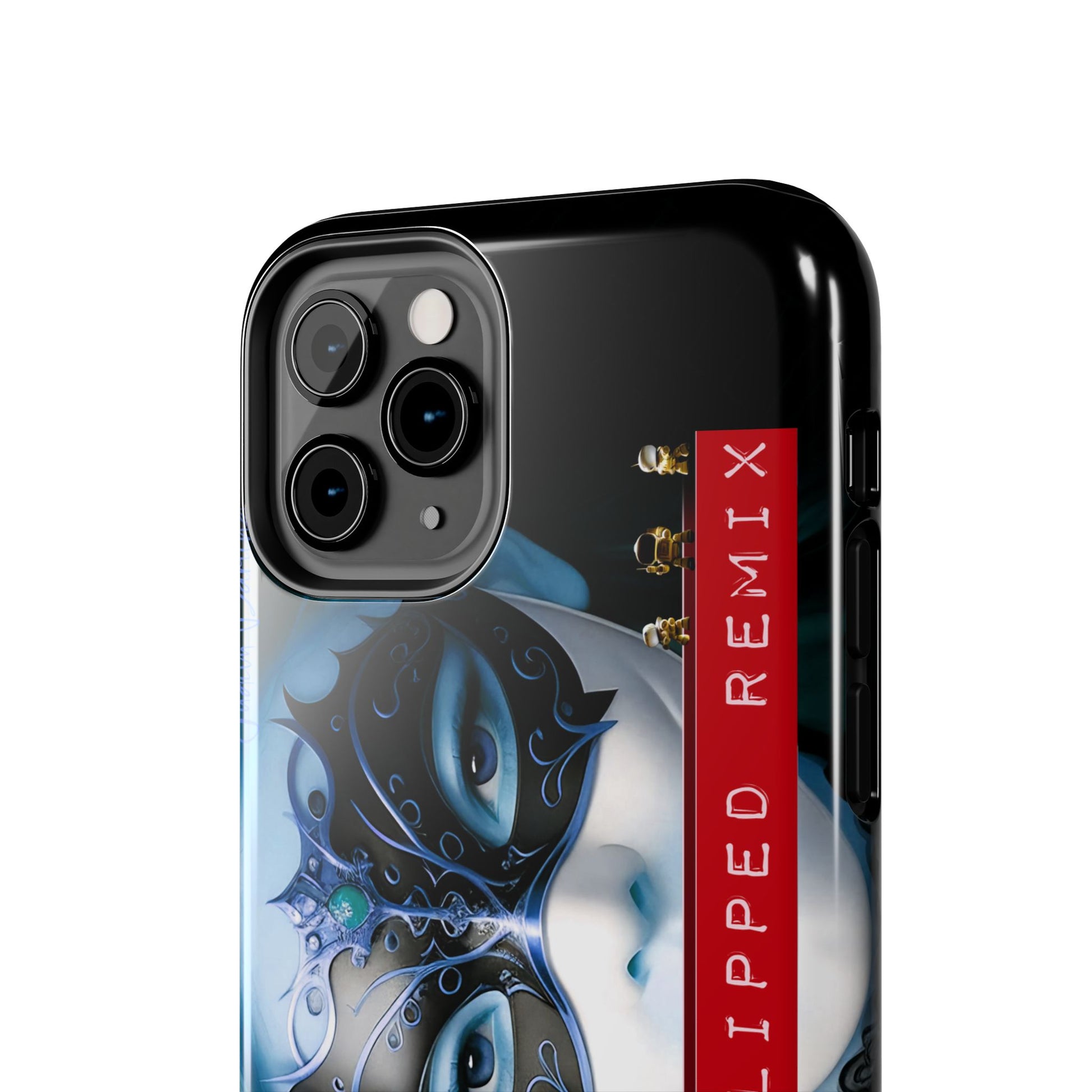 "Judith Darling" By Tattooed Balloon Now in the Palm of you hand!, Unique Phone Cover (Black)