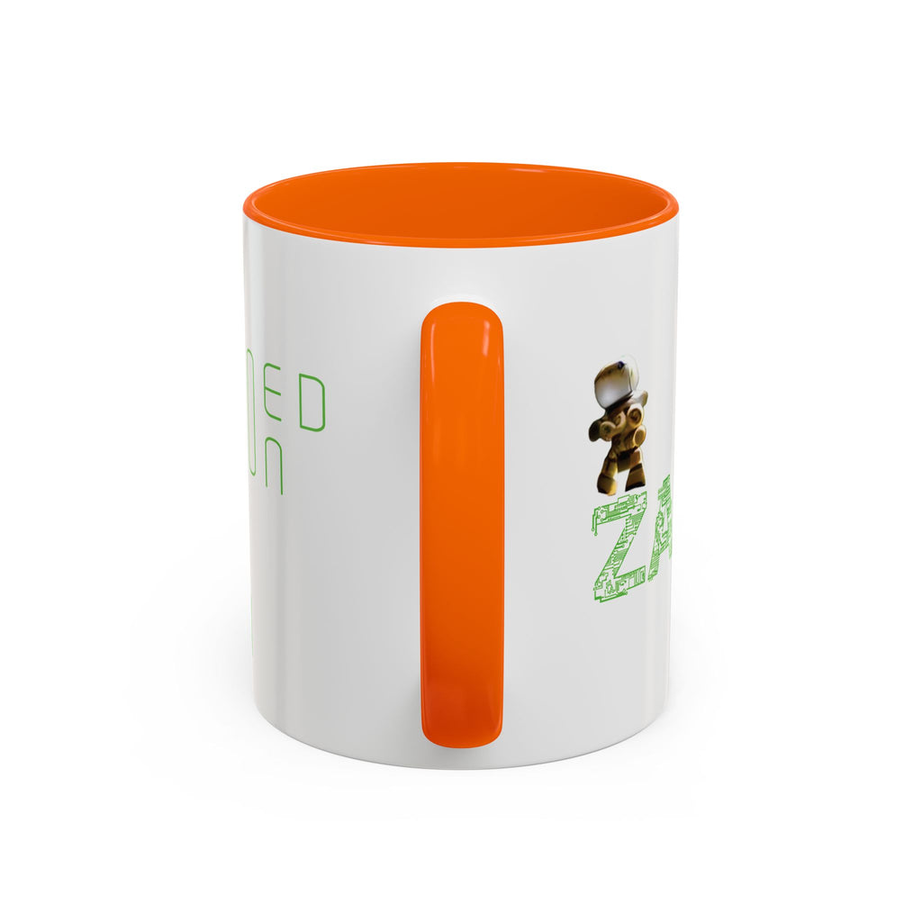 "Zapper" by Tattooed Balloon, Accent Coffee Mug for TB Lovers.