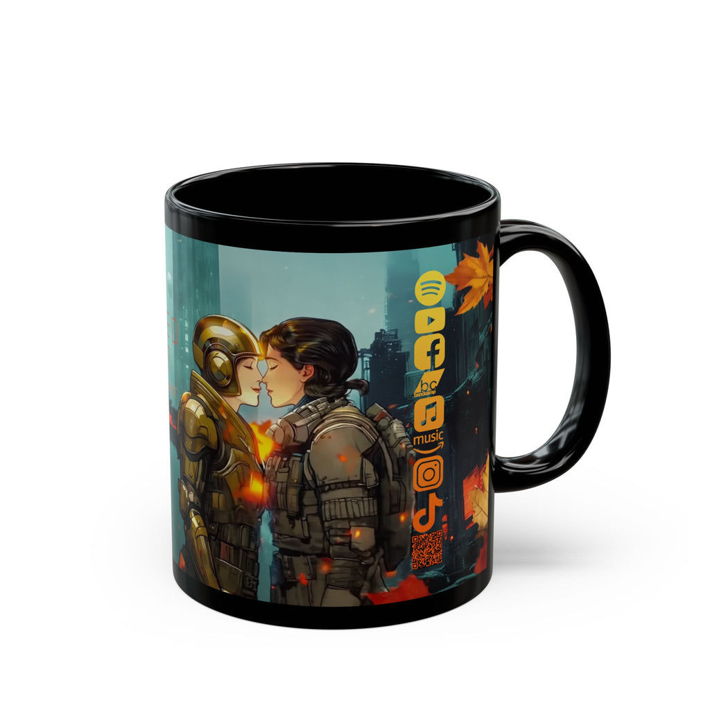 Echoes Of The Neon Mist Unique Gift for TB Lovers,  Retro Cup