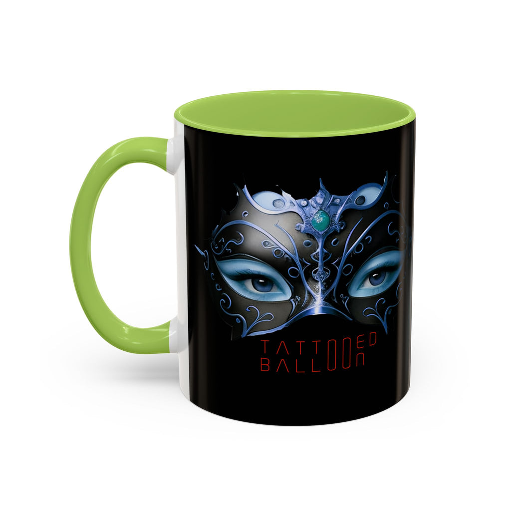 "Judith Darling" Mystical Masquerade Coffee Mug from Tattooed Balloon