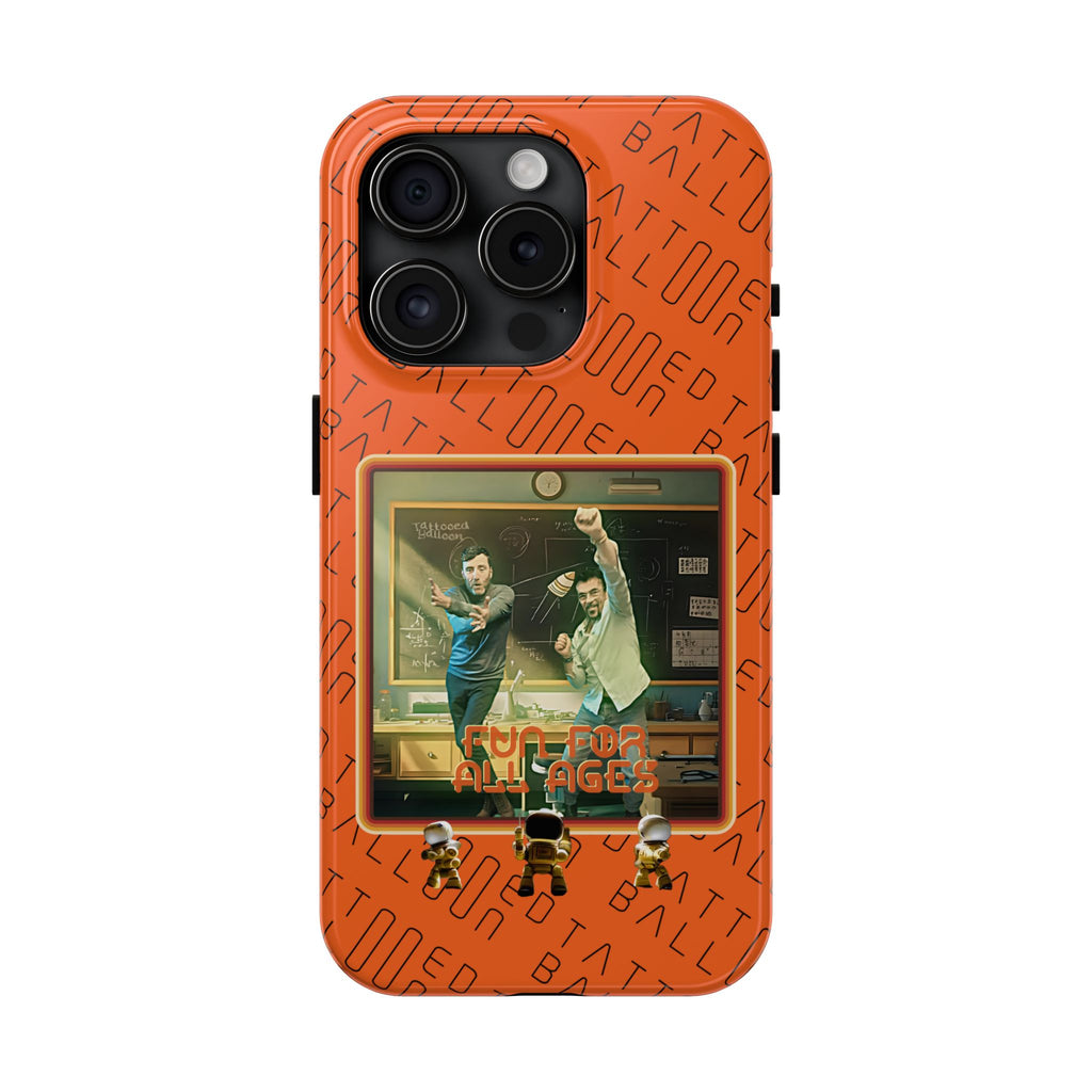 Hypersonic By Tattooed Balloon Now in the Palm of you hand!, Unique Phone Cover Orange