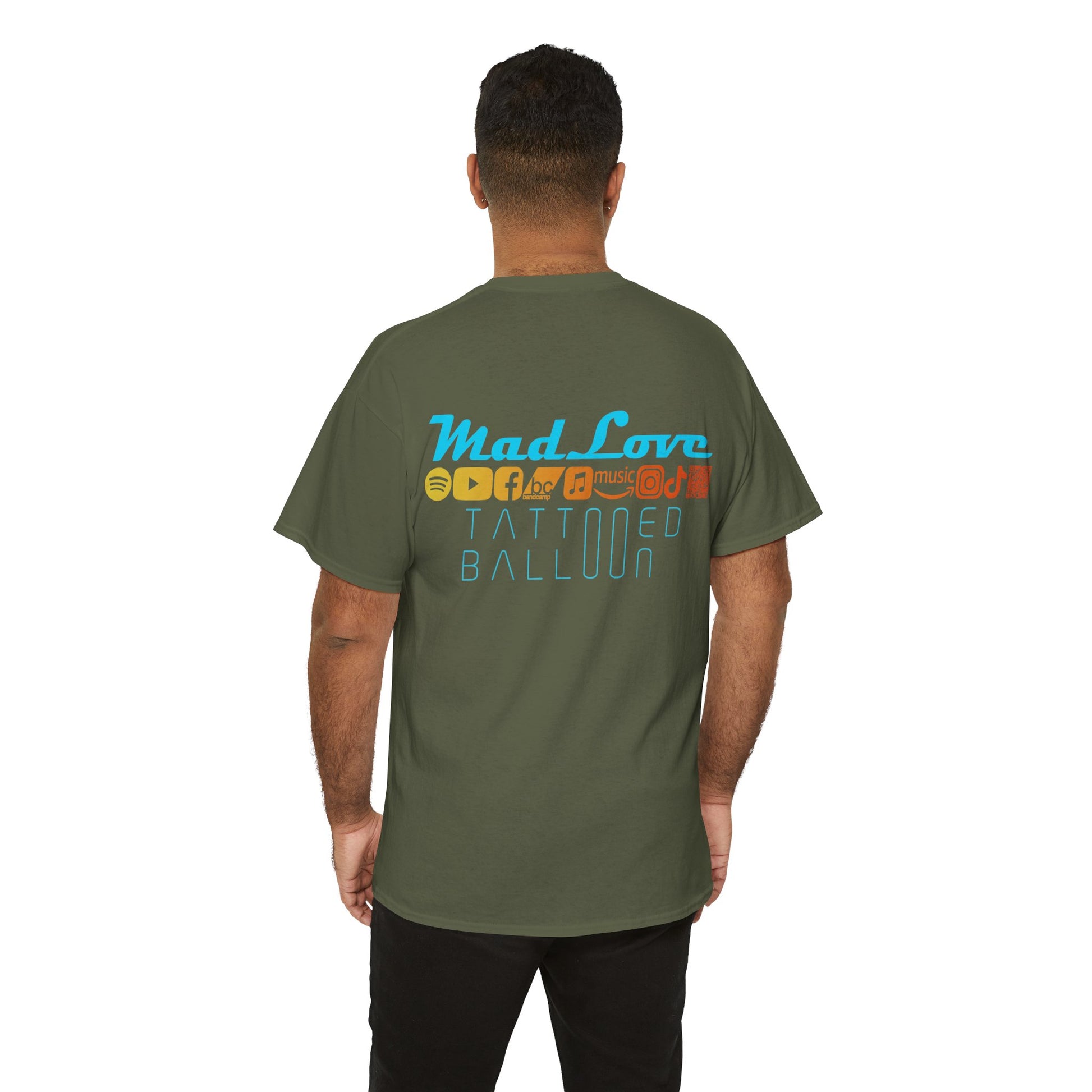 "Mad Love" Tee, by Tattooed Balloon, Fall Vibes,  Social Media Tee, Festival Apparel