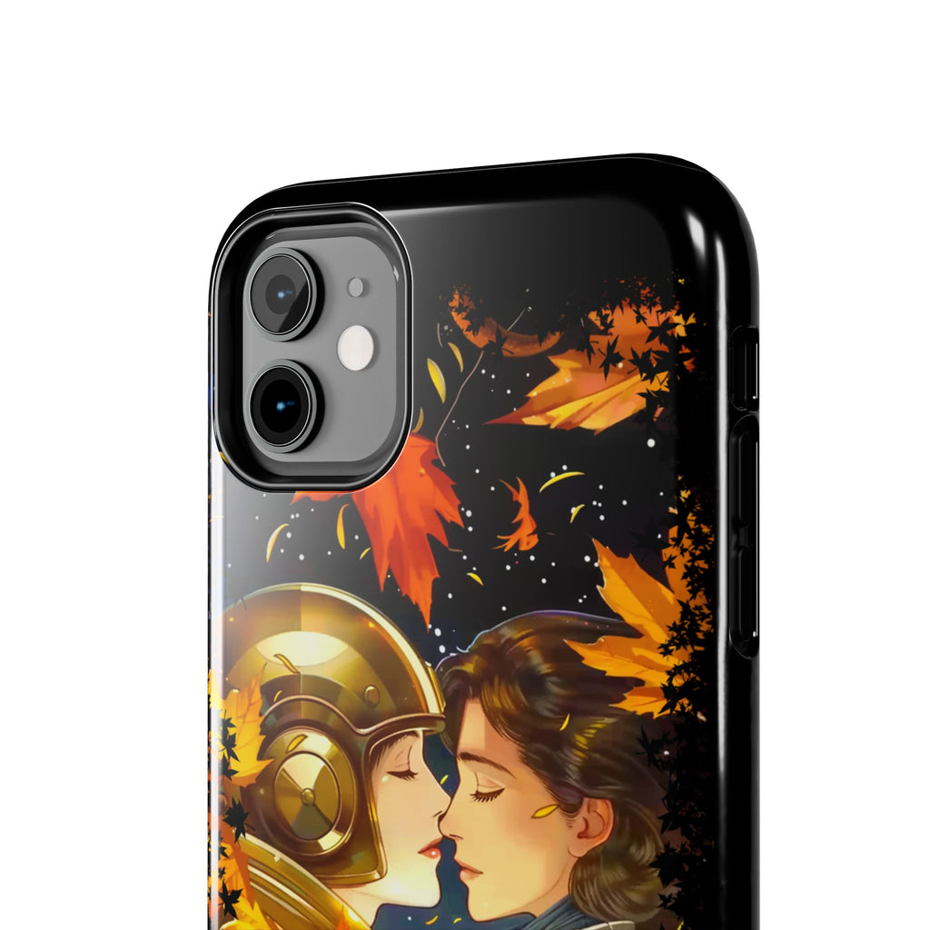 Tattooed Balloon, Unique Phone Covers, Mad Love Design, Autumn Vibes, Romantic Quotes Tough Phone Cases for Her | Fall Accessories, Couple Gifts,