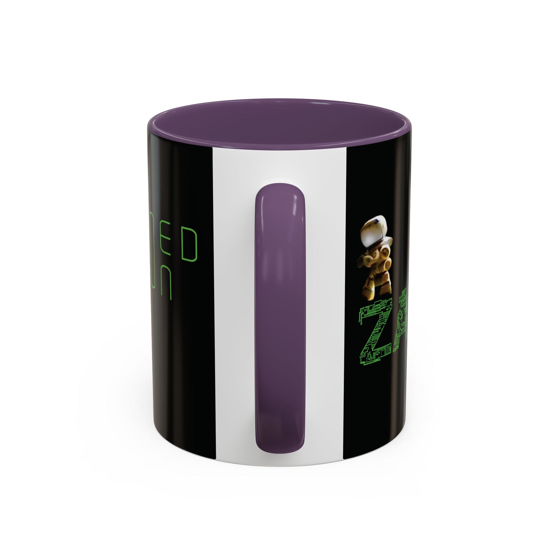 "Zapper" by Tattooed Balloon,  Accent Coffee Mug for TB Lovers