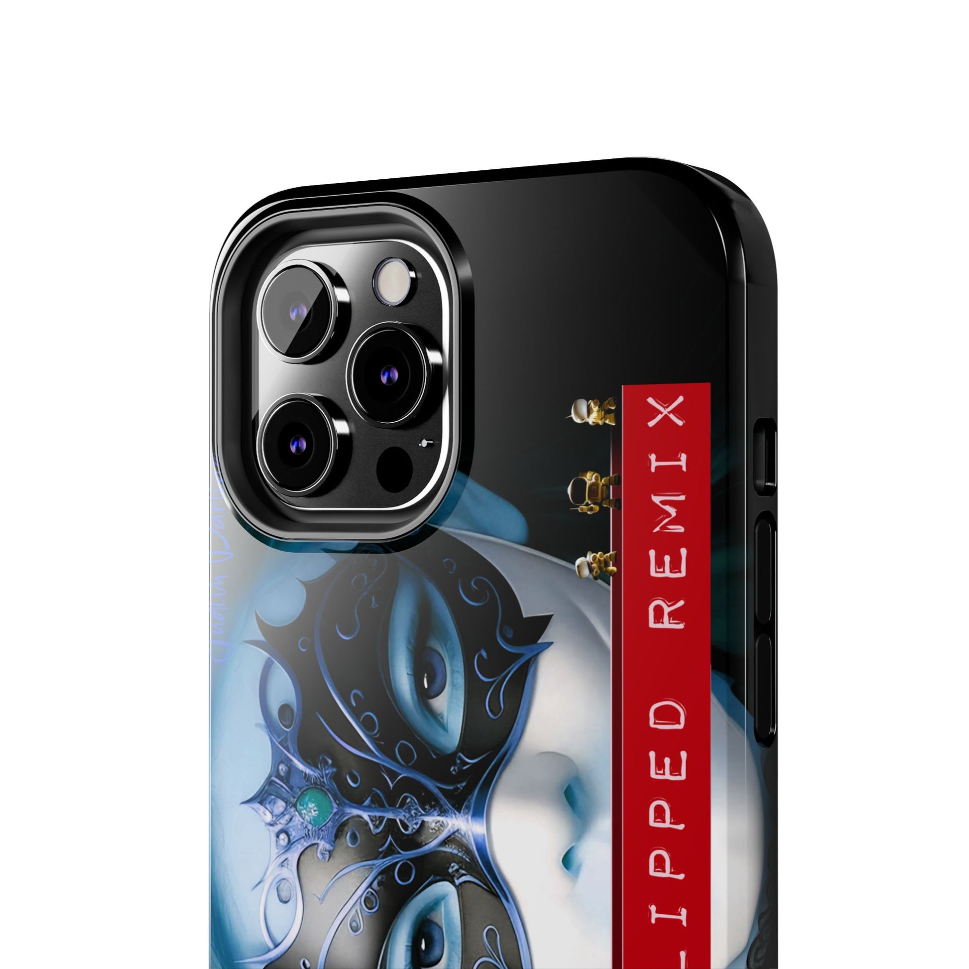 "Judith Darling" By Tattooed Balloon Now in the Palm of you hand!, Unique Phone Cover (Black)