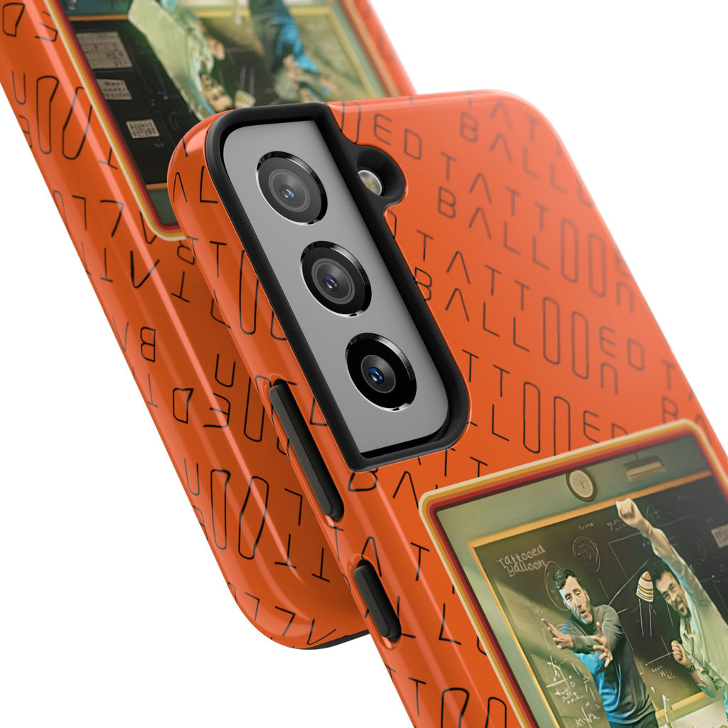 Hypersonic By Tattooed Balloon Now in the Palm of you hand!, Unique Phone Cover Orange