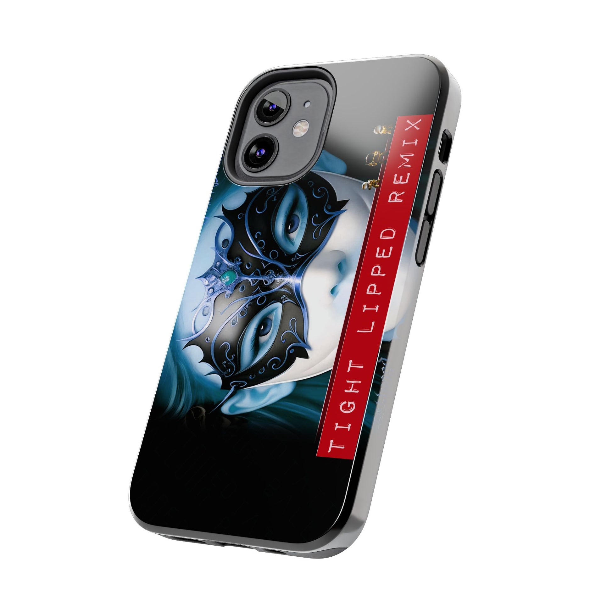 "Judith Darling" By Tattooed Balloon Now in the Palm of you hand!, Unique Phone Cover (Black)