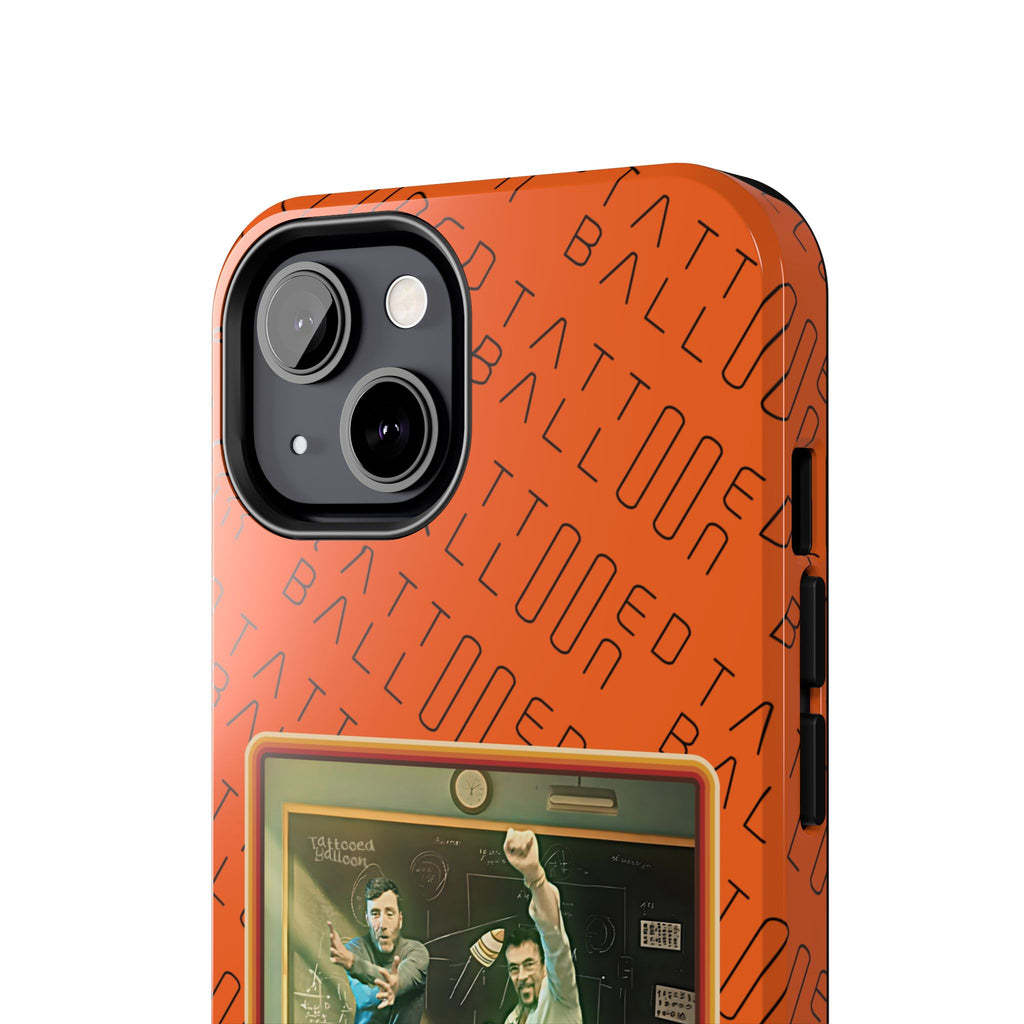 Hypersonic By Tattooed Balloon Now in the Palm of you hand!, Unique Phone Cover Orange